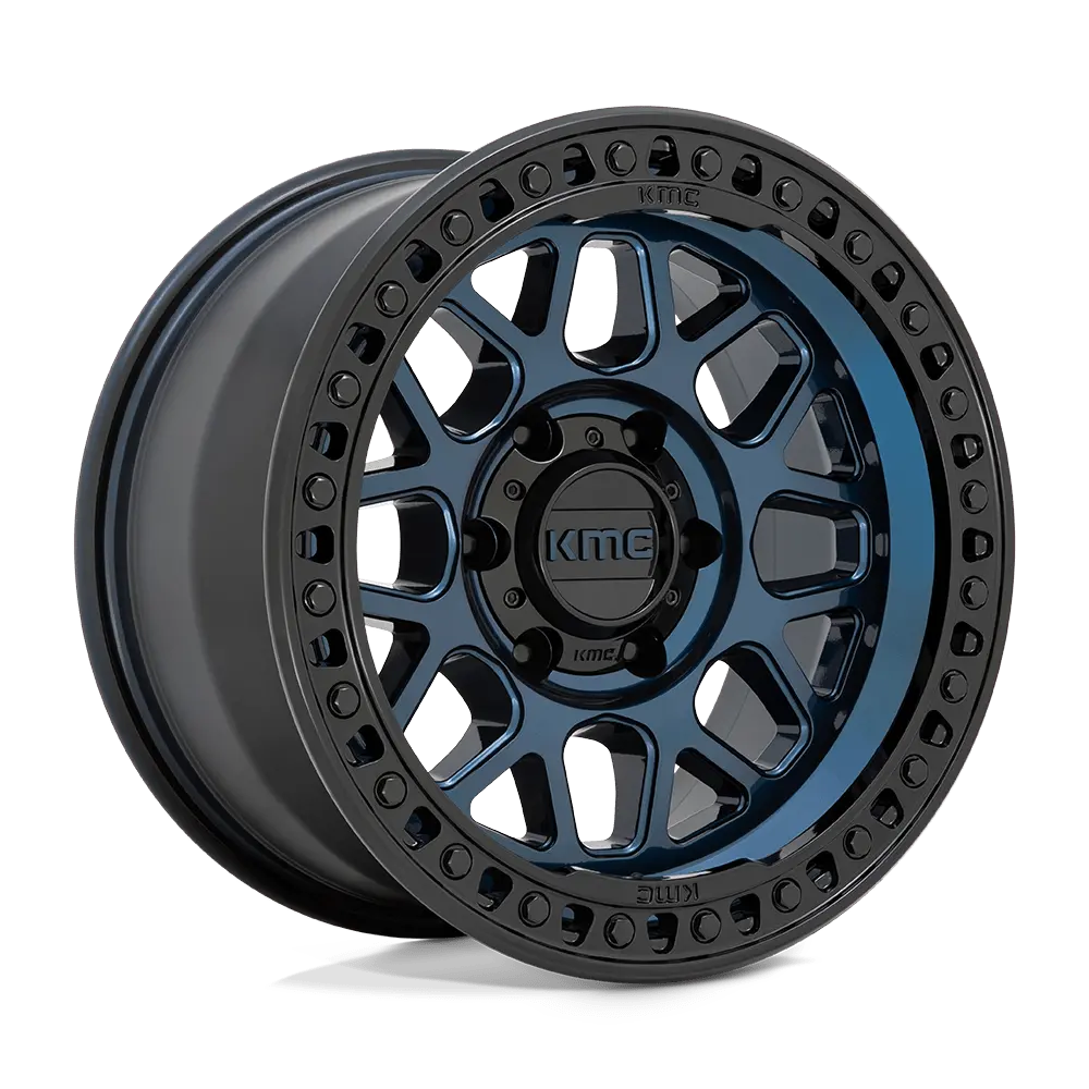 Kmc Wheels | Grs | Midnight Blue W/ G-Black Lip 1