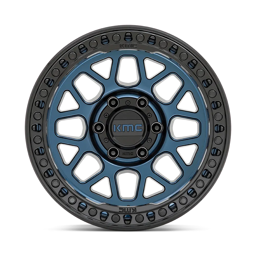 Kmc Wheels | Grs | Midnight Blue W/ G-Black Lip 3