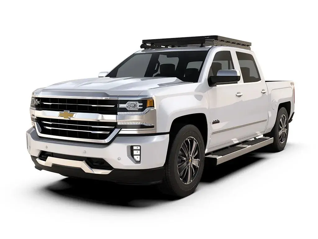 Chevrolet Silverado/Gmc Sierra 1500/2500/3500 Crew Cab (2014-2018)Slimline Ii Roof Rack Kit / Low Profile 1