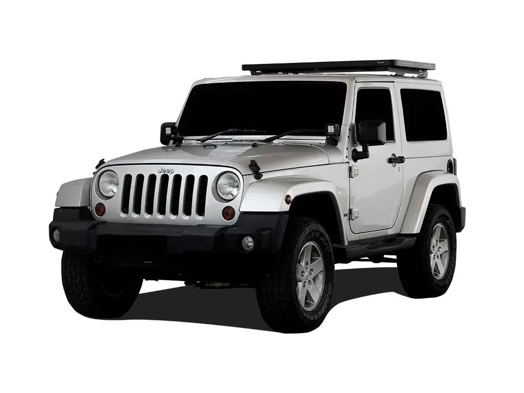 Jeep Wrangler Jk 2 Door (2007-2018) Extreme Slimline Ii 1/2 Roof Rack Kit 1