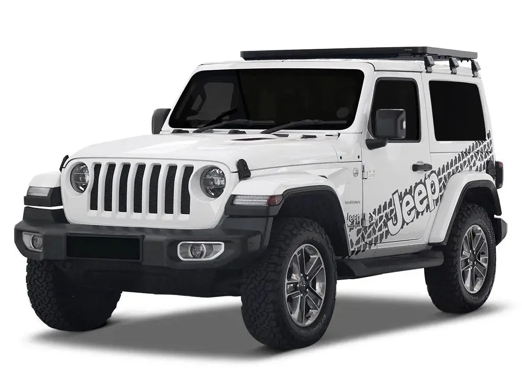 Jeep Wrangler Jl 2 Door (2018-Current) Slimline Ii 1/2 Roof Rack Kit 1