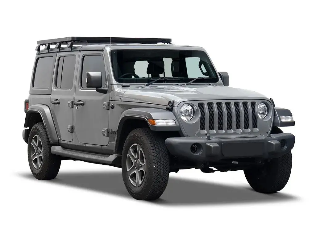 Jeep Wrangler Jl 4 Door (2018-Current) Slimline Ii 1/2 Roof Rack Kit 1
