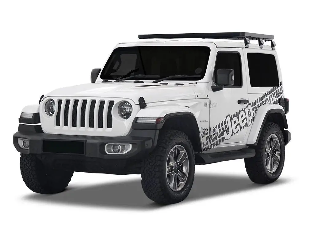 Jeep Wrangler Jl 2 Door (2018-Current)Slimline Ii 1/2 Roof Rack Kit / Tall 1