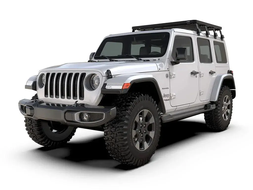 Jeep Wrangler Jl 4 Door Sky One-Touch Extreme Slimline Ii Roof Rack Kit 1