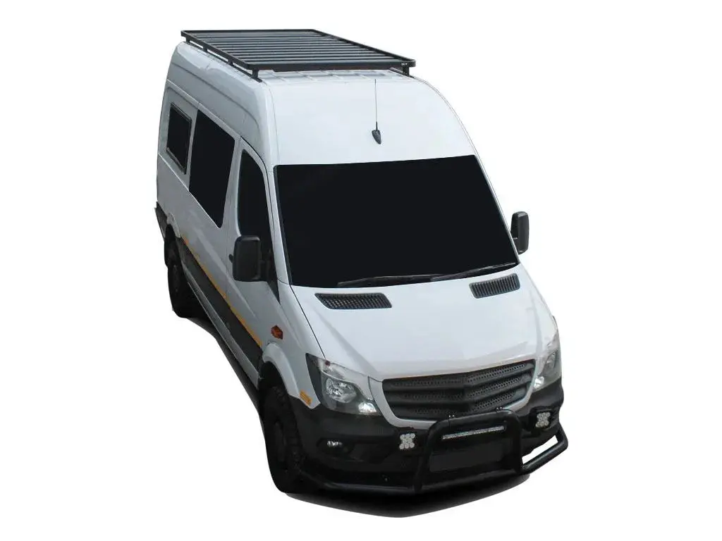 Mercedes-Benz Sprinter 144"/170" / L2/L3 / Mwb/Lwb Wheelbase W/Oem Tracks (2006-Current) Slimline Ii Roof Rack Kit / Tall 1