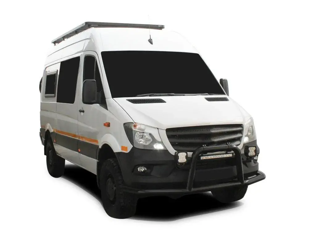 Mercedes-Benz Sprinter 144"/170" / L2/L3 / Mwb/Lwb Wheelbase W/O Oem Tracks (2006-Current) Slimline Ii Roof Rack Kit 1