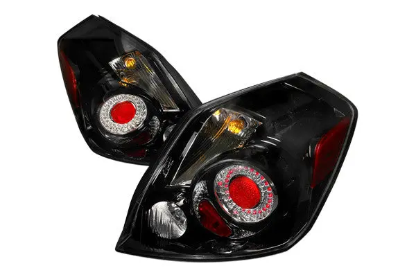 Black Led Tail Lights 1