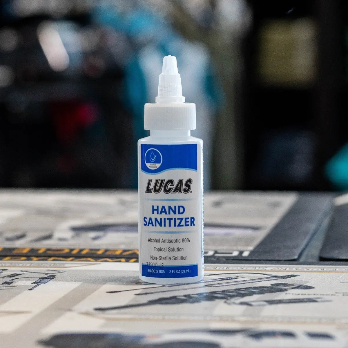 Lucas Oil Hand Sanitizer 1/2 Oz-11176 1