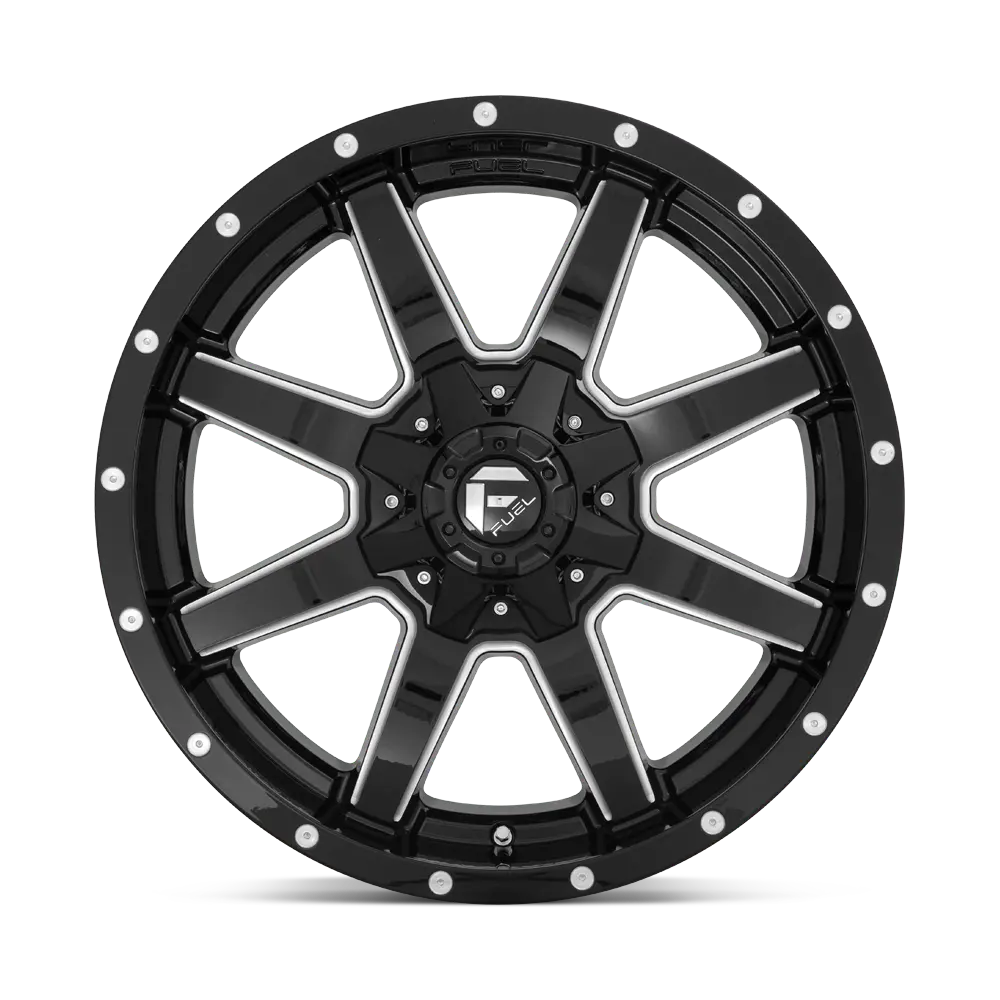 Fuel Wheels | Maverick | Gloss Black Milled 3
