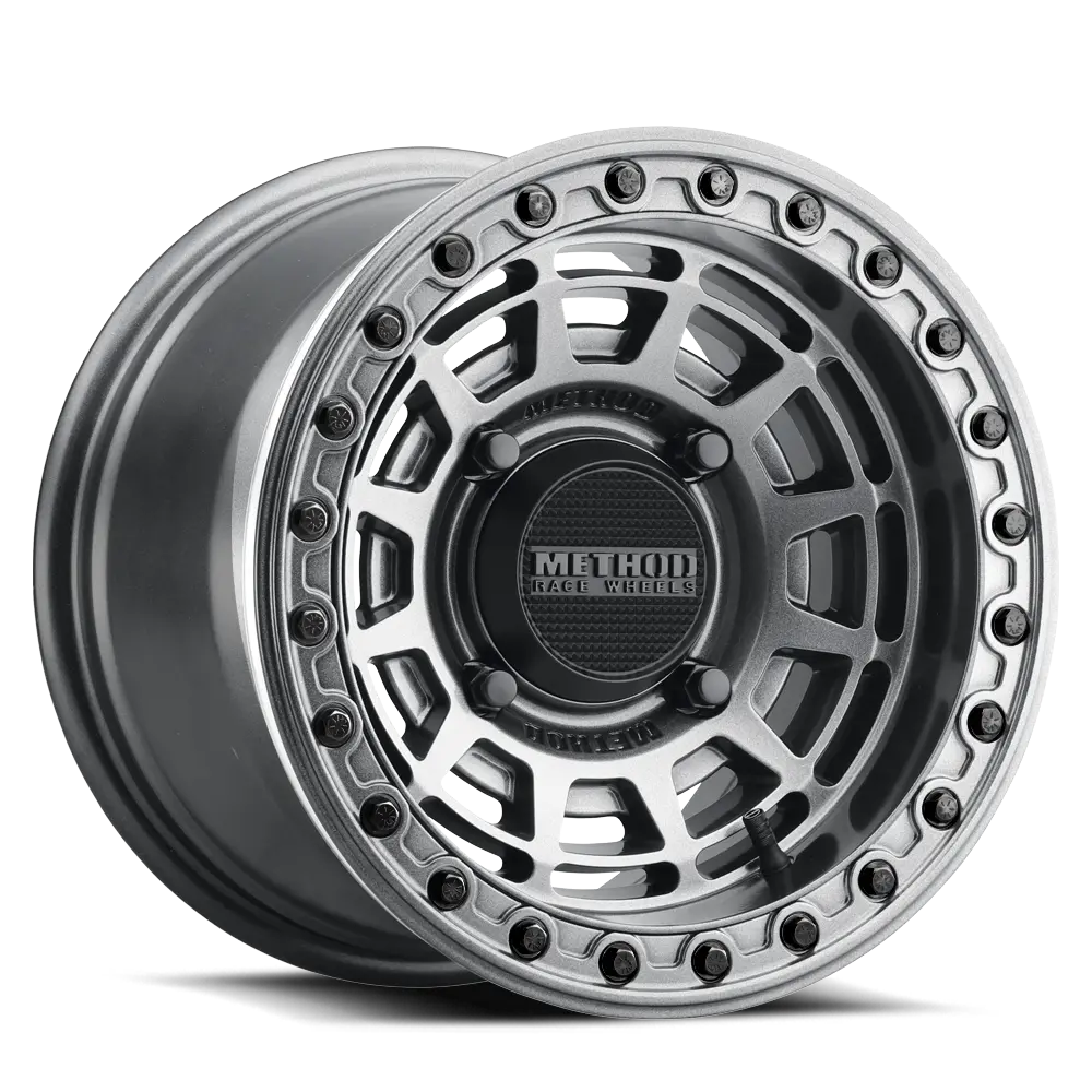 Method 415 | Utv Beadlock | Gloss Graphite / Double Black 6