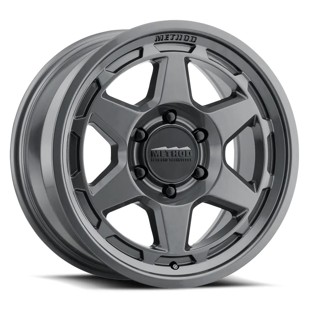 708 Hd | Bead Grip | Gloss Titanium/Gloss Black 1