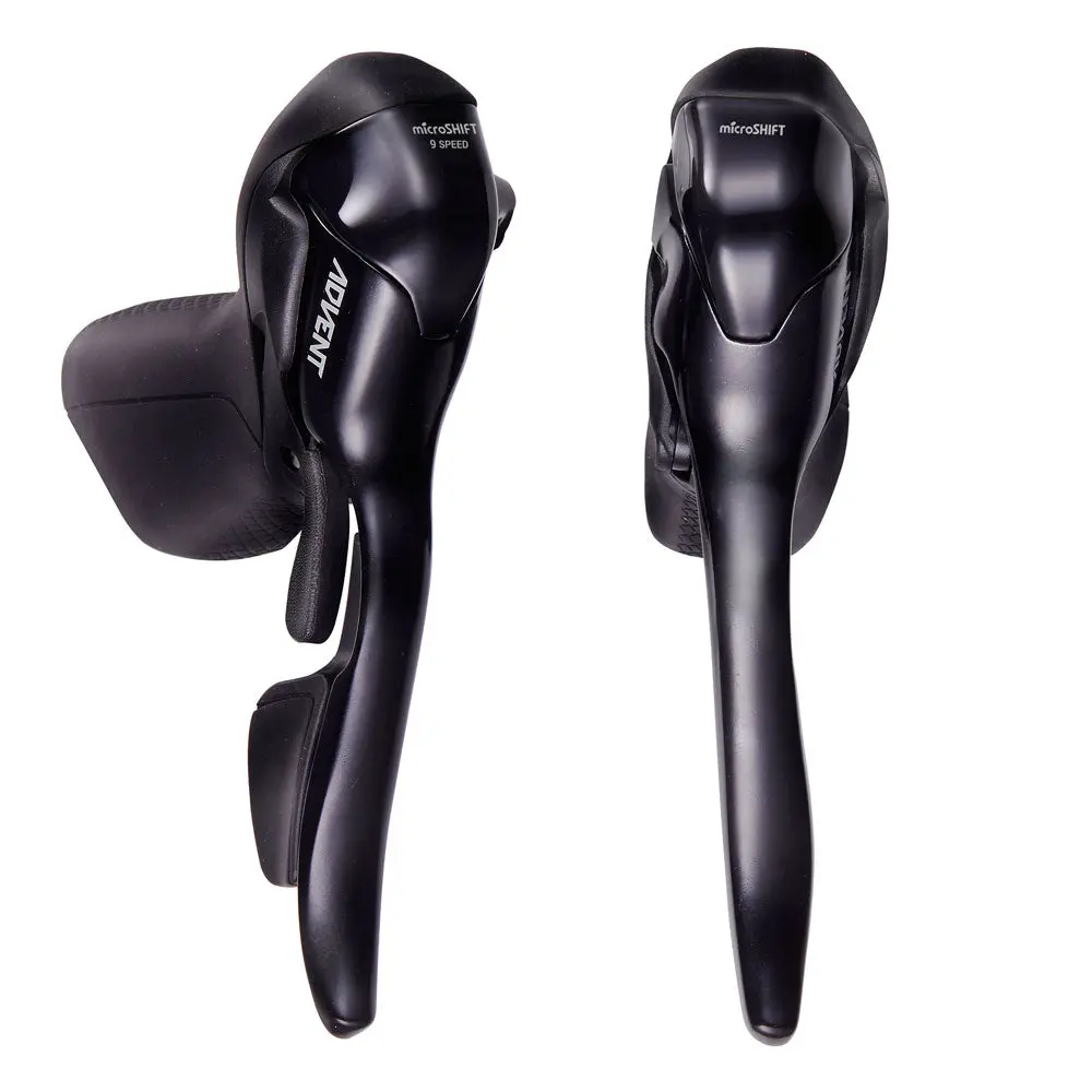 Microshift Advent Drop Bar Shifters: 1X 9-Speed (Sb-M090a) 1