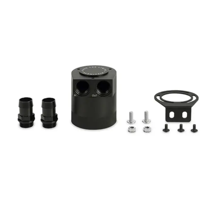 Mishimoto Universal High-Flow Baffled Catch Can Kit 1