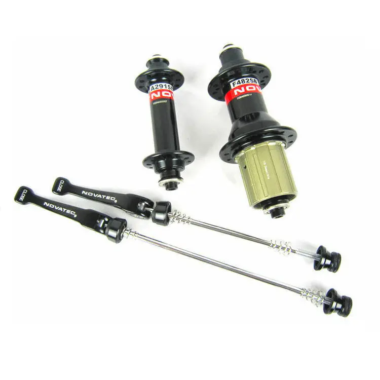 Novatec Hubs A291sb-Sl (20H) & F482sb-Sl (24H) Road Race Hubset 1