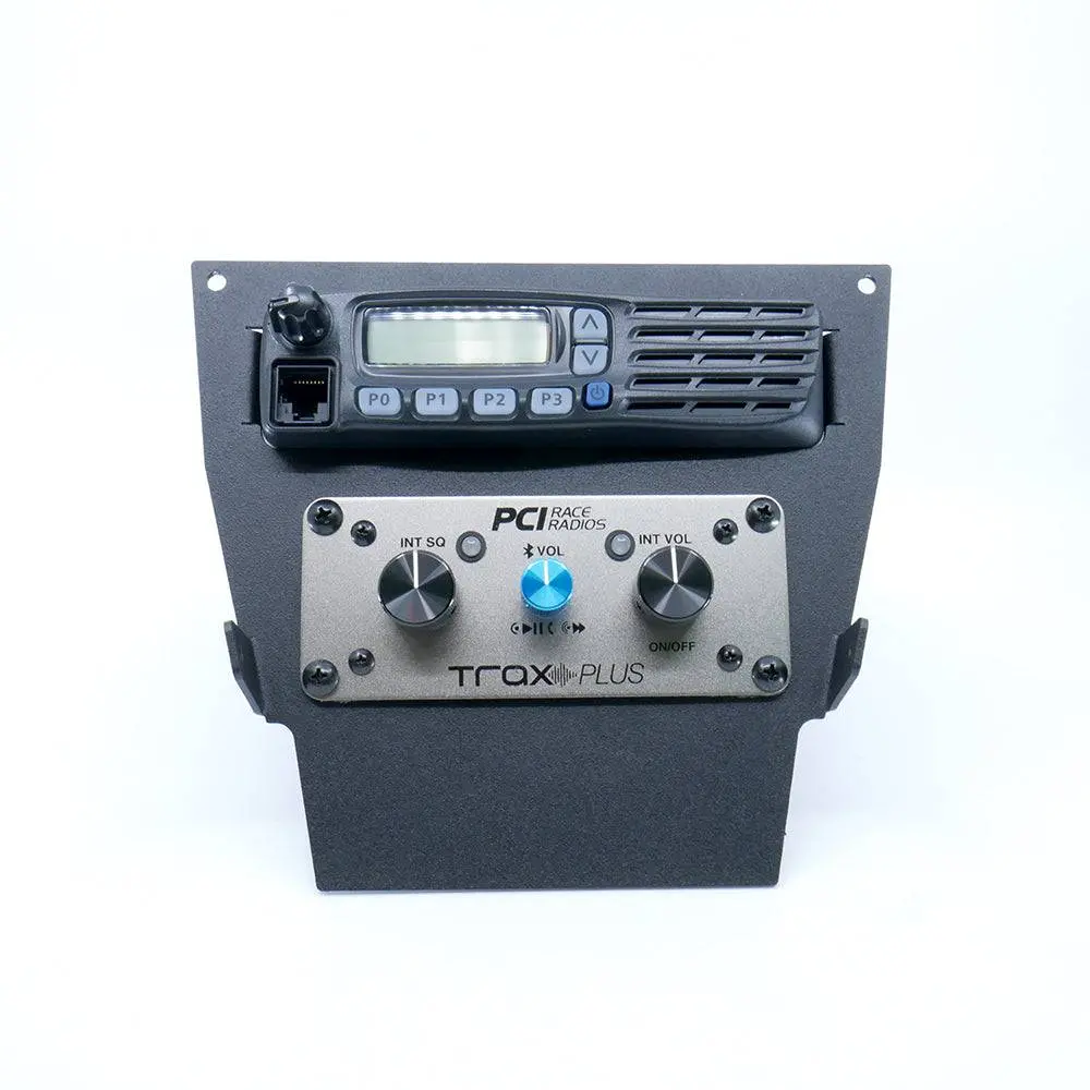 Pci Rzr Pro 2022-2024 Series Vertical Radio And Intercom Bracket 1