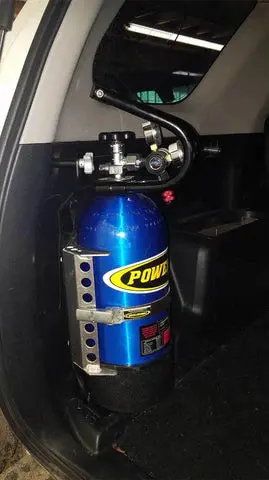 10 Lb. 4Runner Edition Power Tank | Candy Blue | Xp400 Regulator 7