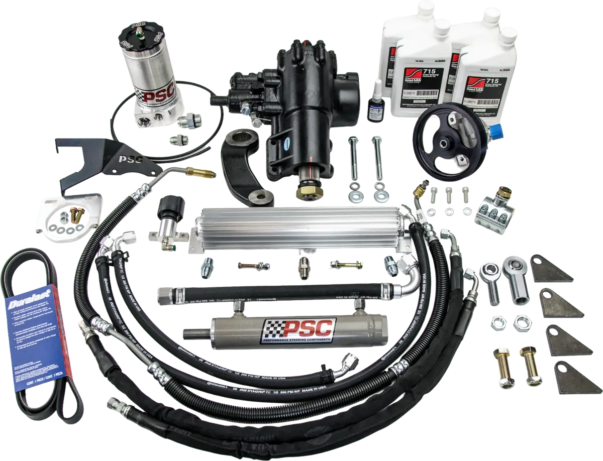 07-11 Jeep Jk 3.8L Cylinder Assist™ Steering Kit, 6.75" Lock-To-Lock - Trussed Factory Axle 2