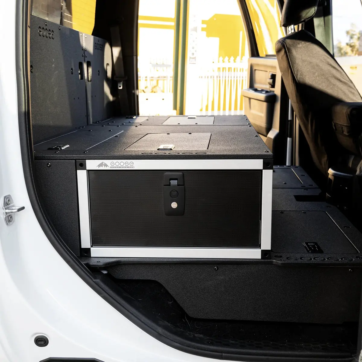 Ram 2500/3500 2009-Present 4Th And 5Th Gen. Crew Cab - Second Row Single Drawer Module 1