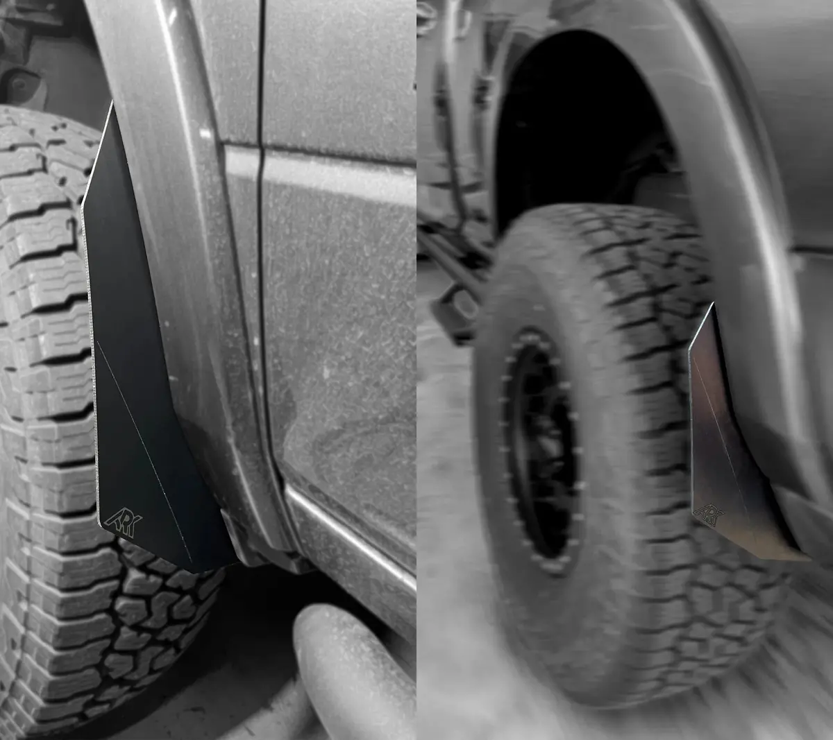 2009-2024 Dodge Ram Trixpoly Micro Splash Guards 1