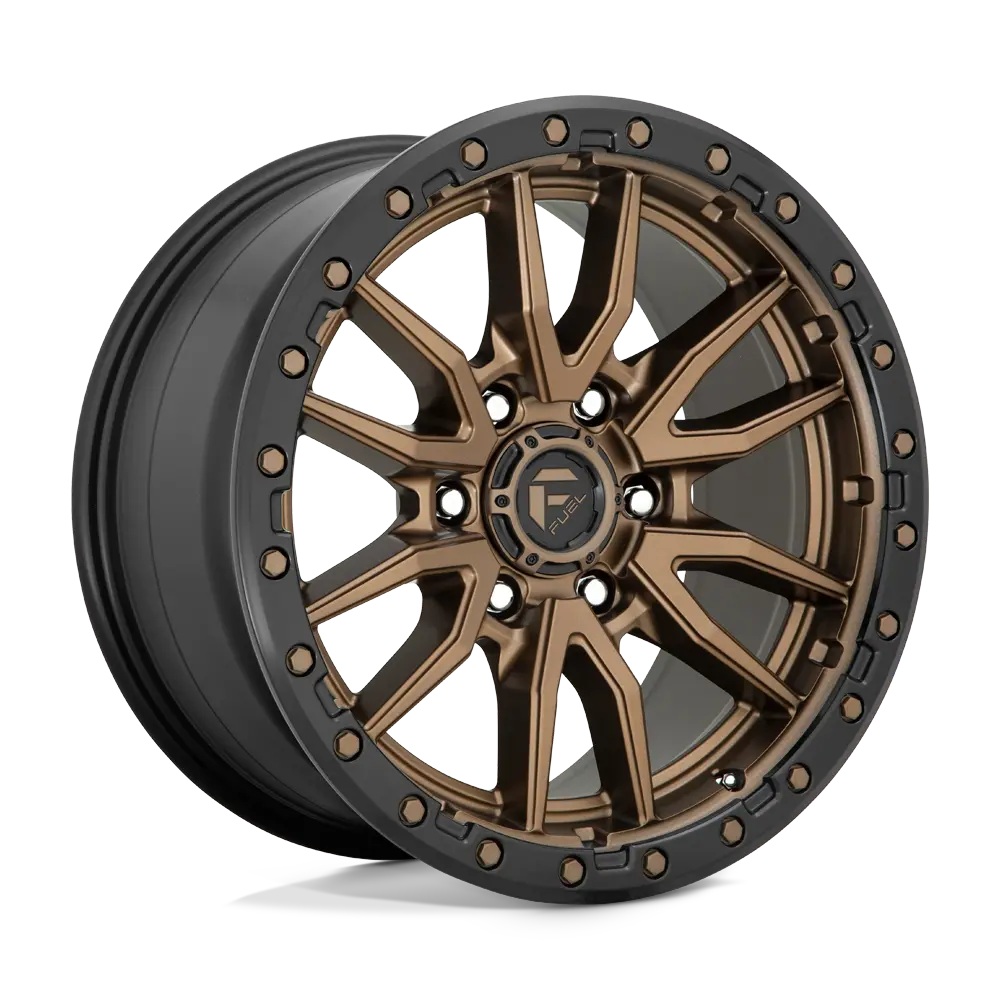 Fuel Wheels | Rebel | Matte Bronze Black Bead Ring 1