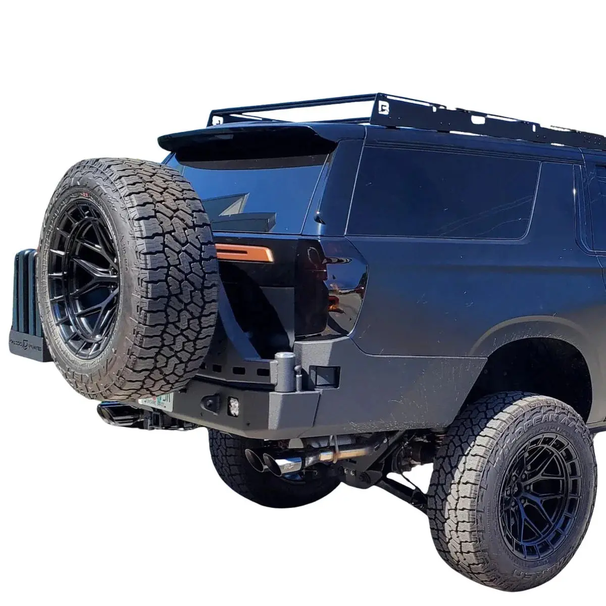 2021+ Chevy Suburban & Gmc Yukon Xl High Clearance Octane Dual Swing Out Rear Bumper 1