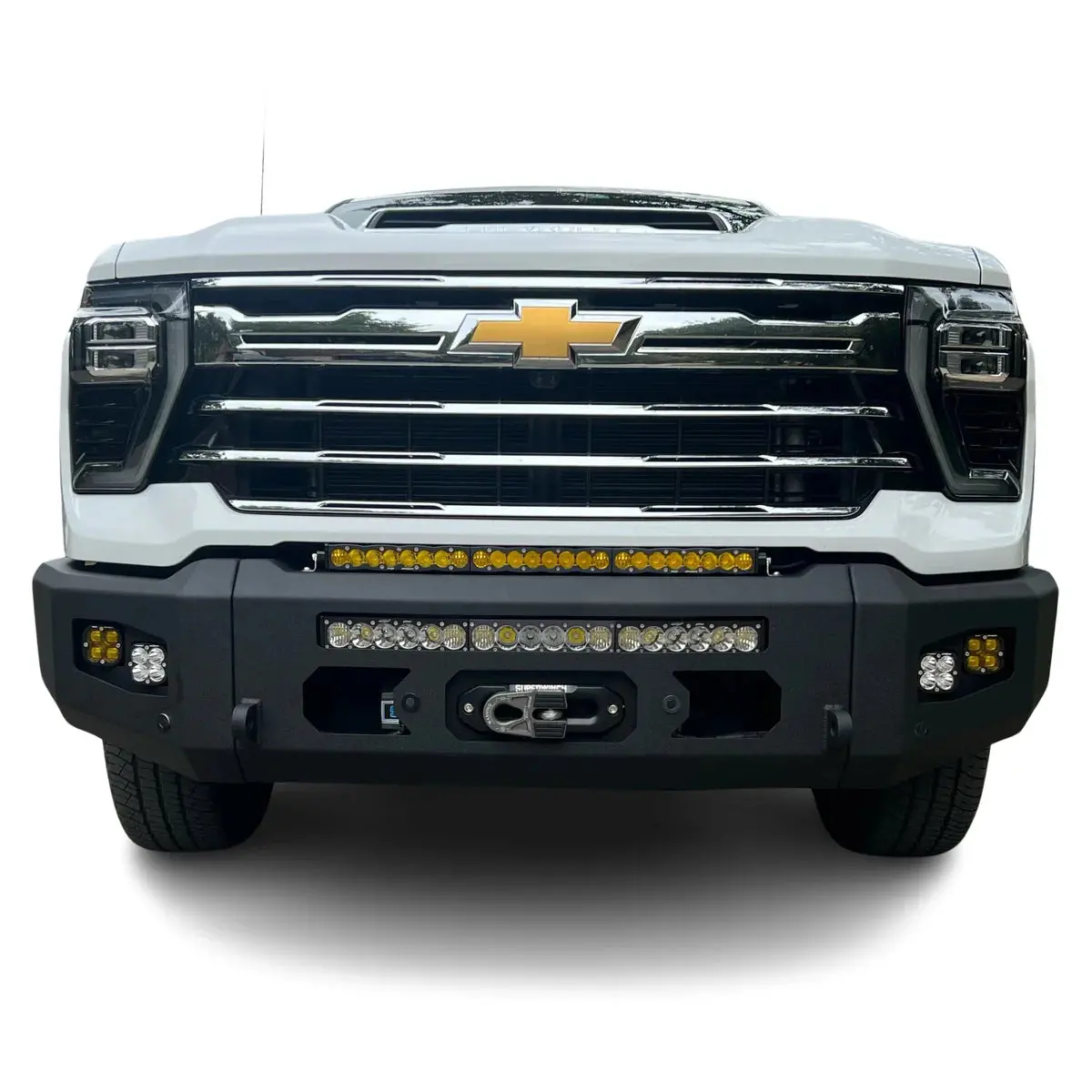 2024+ Chevy Silverado 2500/3500 Attitude Front Winch Bumper 1