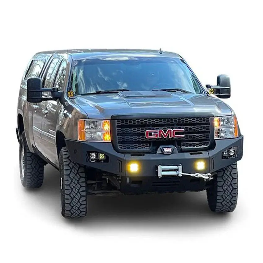 2011-2014 Gmc 2500Hd/3500Hd Front Octane Winch Bumper 1