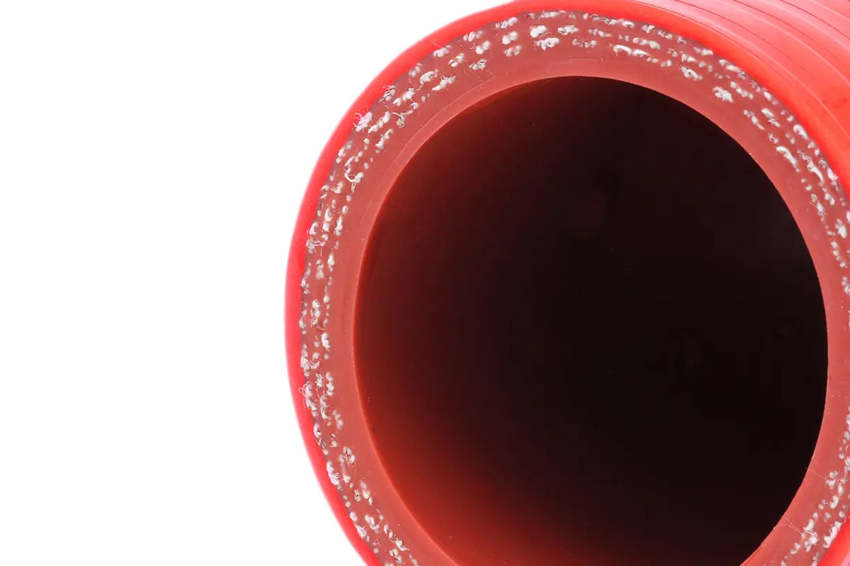 Hps 1" High Temperature Reinforced Red Silicone Coolant Cap Bypass Heater 25Mm 2