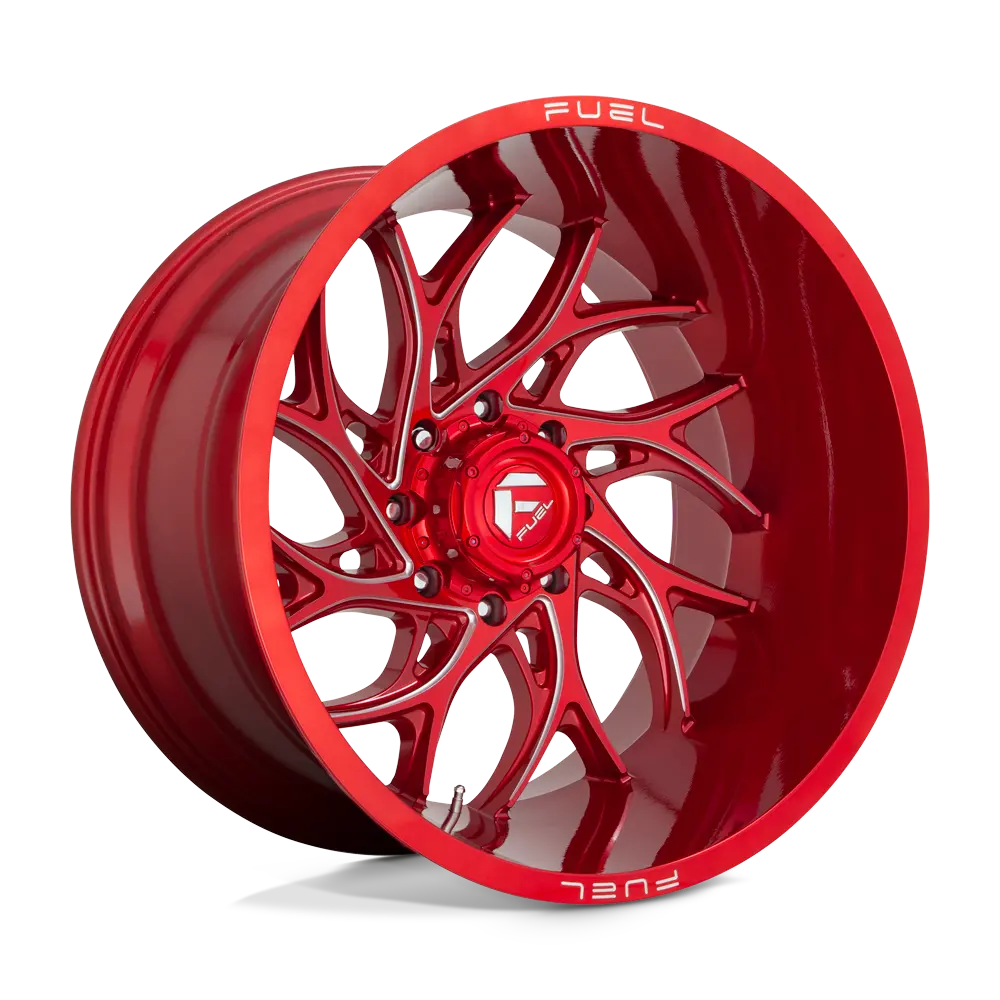 Fuel Wheels | Runner | Candy Red Milled 1