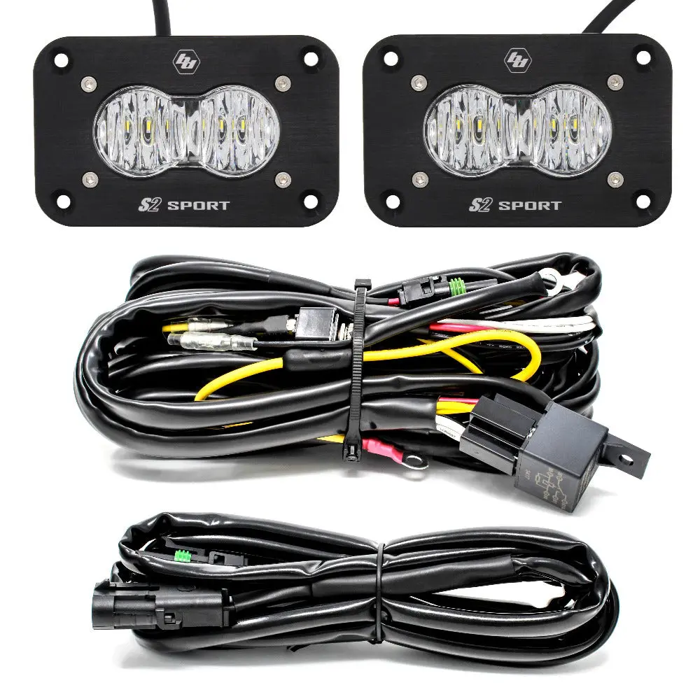 S2 Sport Flush Mount Backup Led Light Kit 1