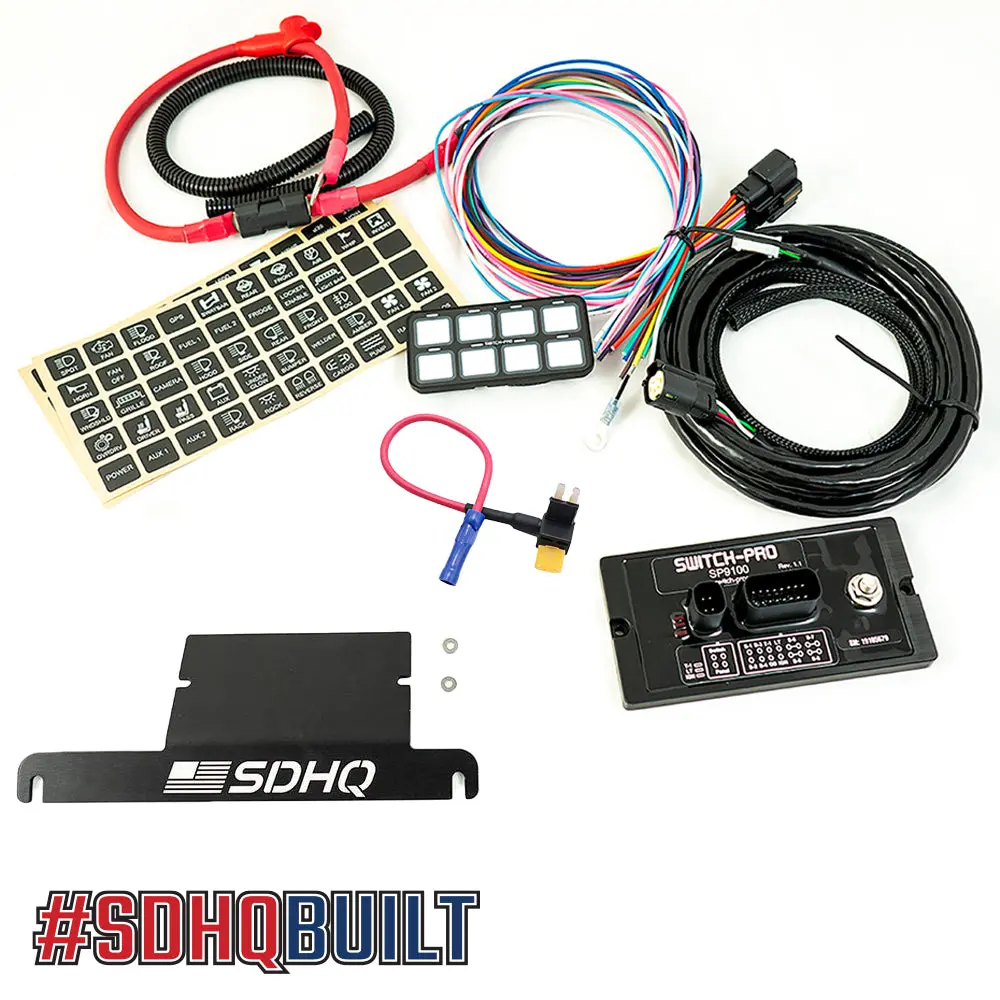 2018-2023 Jeep Jl Sdhq Built Complete Switch-Pros Mounting System 1