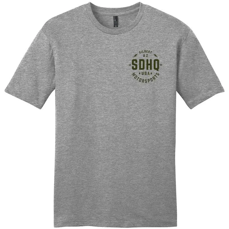 Sdhq Motorsports Mens T-Shirt-Grey Frost 1