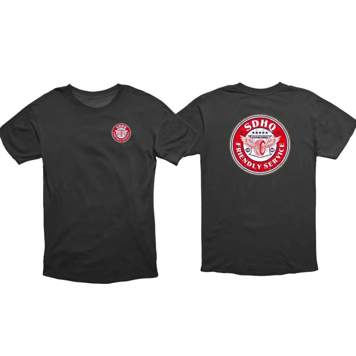 Sdhq Motorsports Friendly Service T-Shirt 1