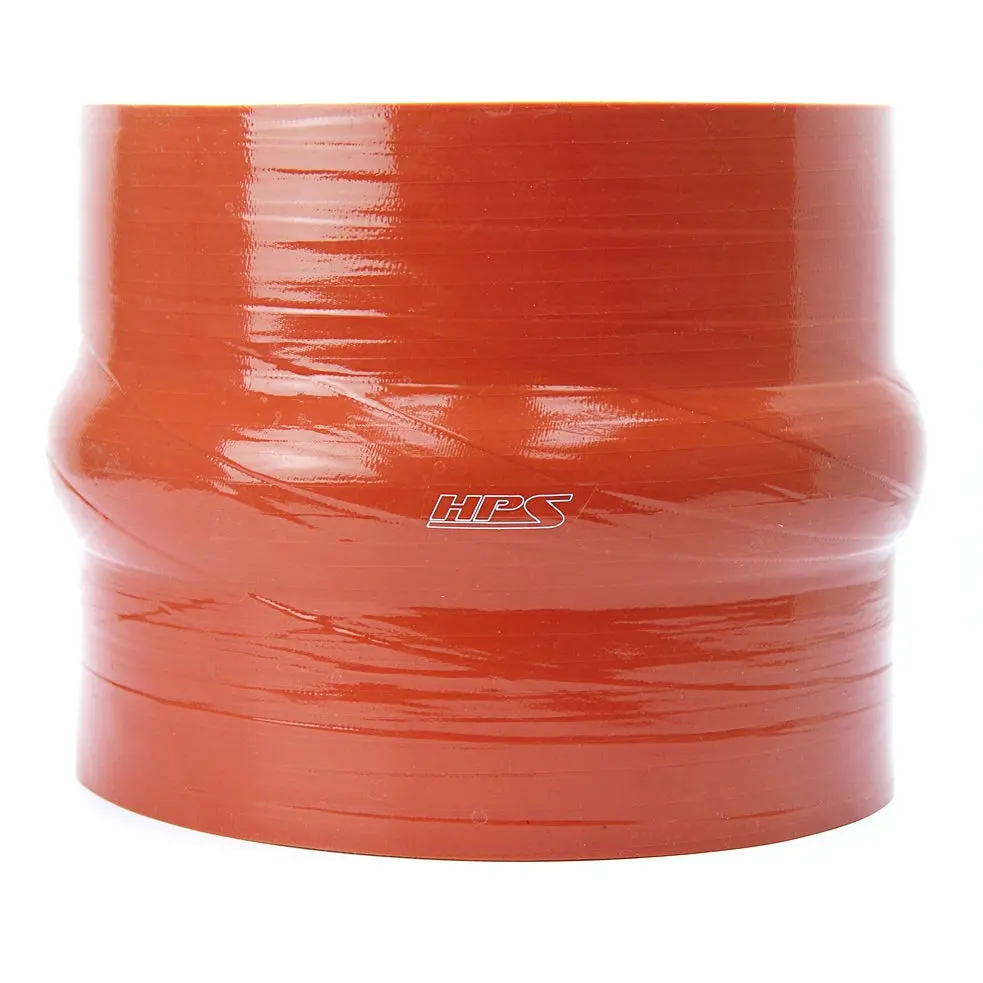 Hps 5" Id , 4" Long High Temp 4-Ply Aramid Reinforced Silicone Hump Coupler Hose Orange (127Mm Id , 102Mm Length) 1