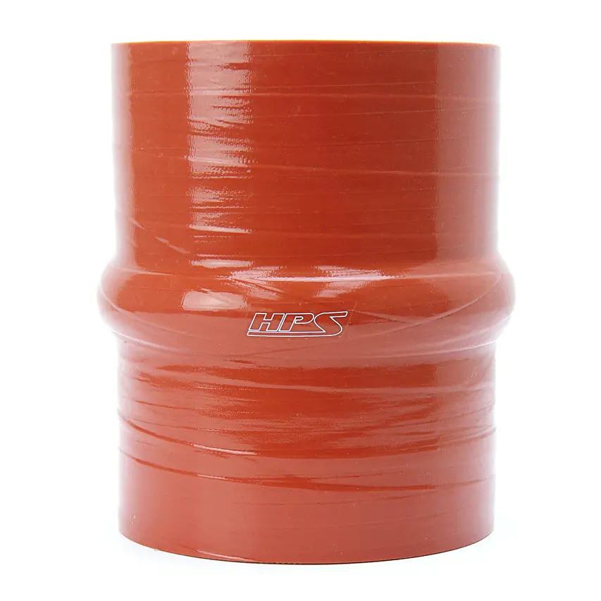 Hps 4.5" Id , 6" Long High Temp 4-Ply Aramid Reinforced Silicone Hump Coupler Hose Orange (114Mm Id , 152Mm Length) 1