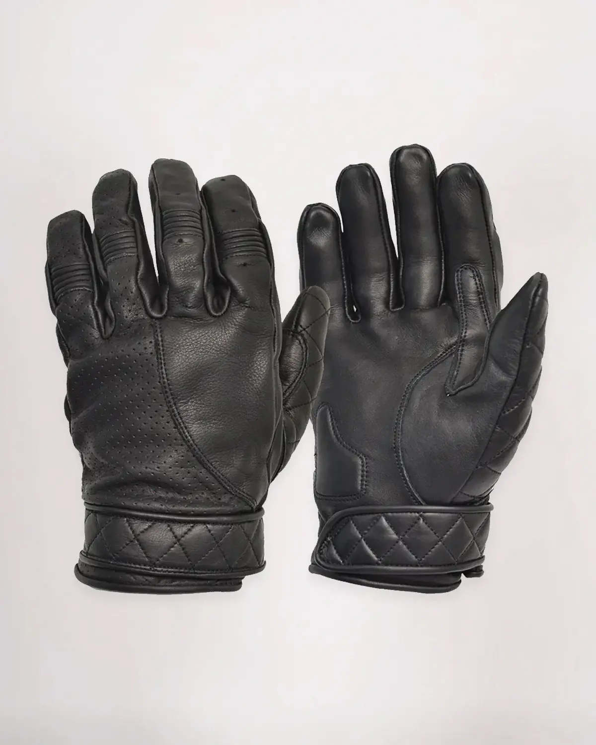 Goldtop Short Bobber Gloves - Black 1