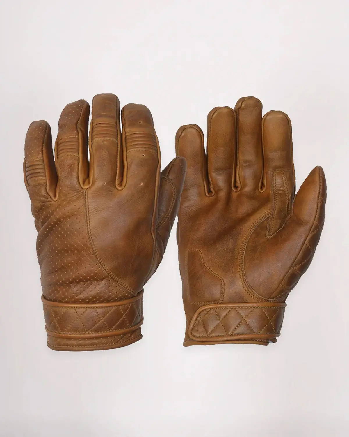 Goldtop Short Bobber Gloves - Brown 1