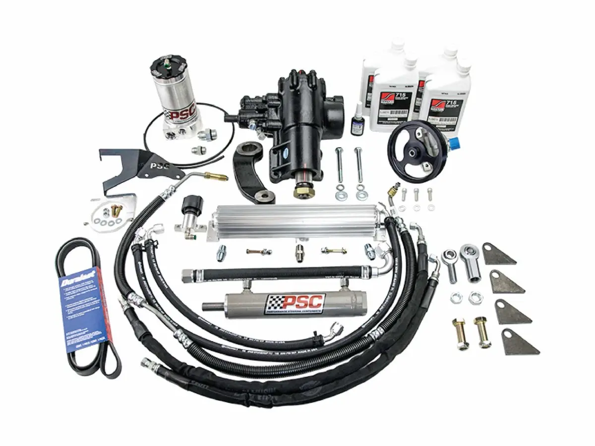 07-11 Jeep Jk 3.8L Cylinder Assist™ Steering Kit, 6.75" Lock-To-Lock - Trussed Factory Axle 1