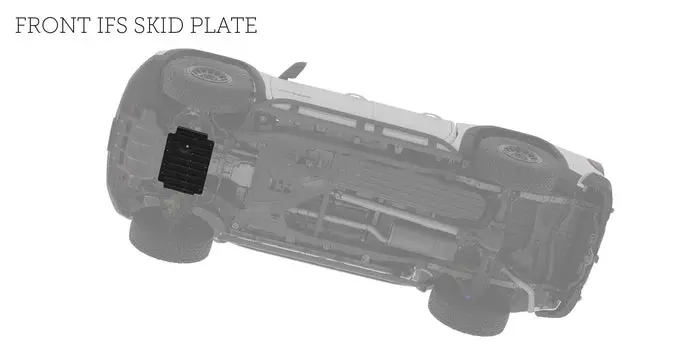 Aev Front Ifs Skid Plate For 2023+ Chevrolet Colorado / Gmc Canyon 1