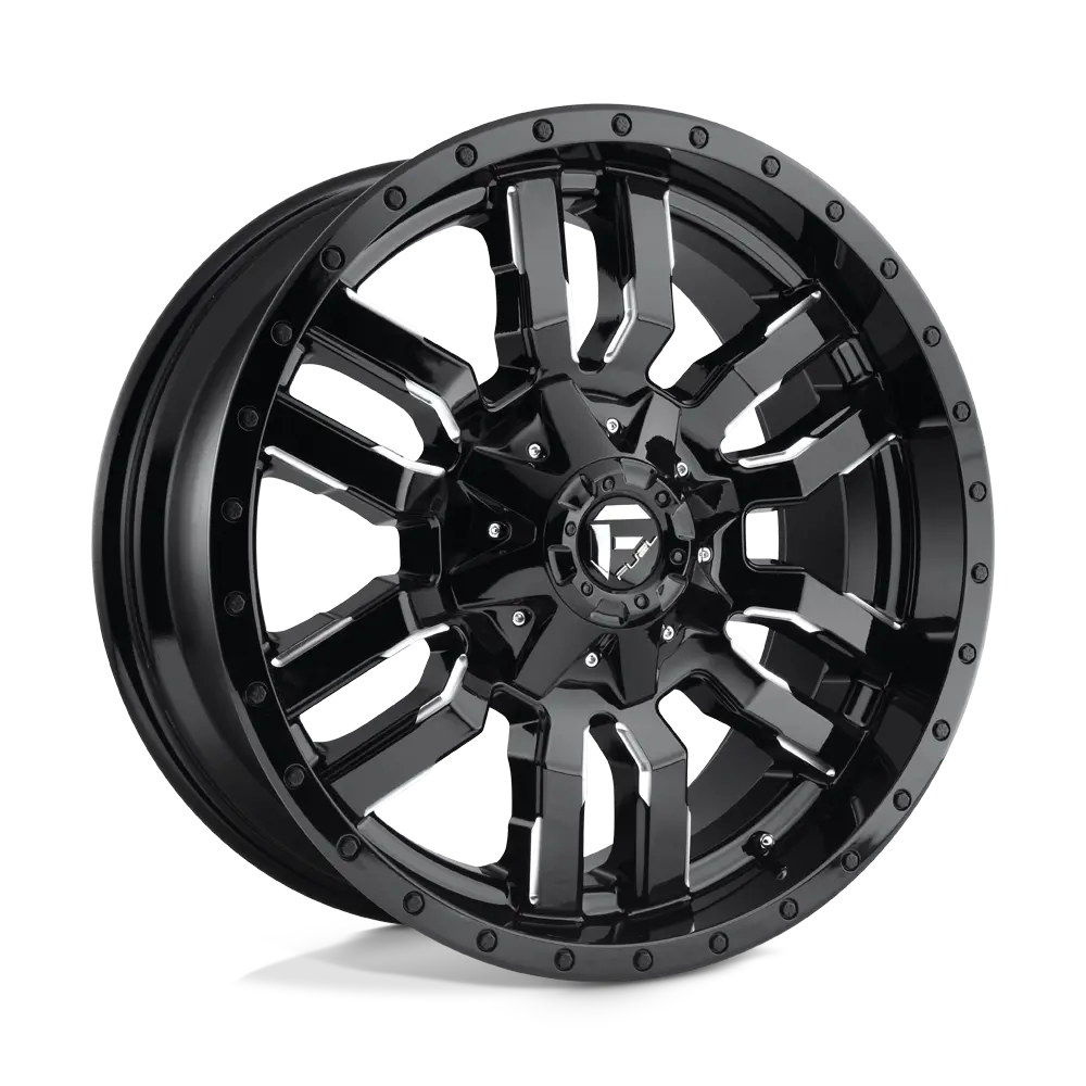 Fuel Wheels | Sledge | Gloss Black Milled 1