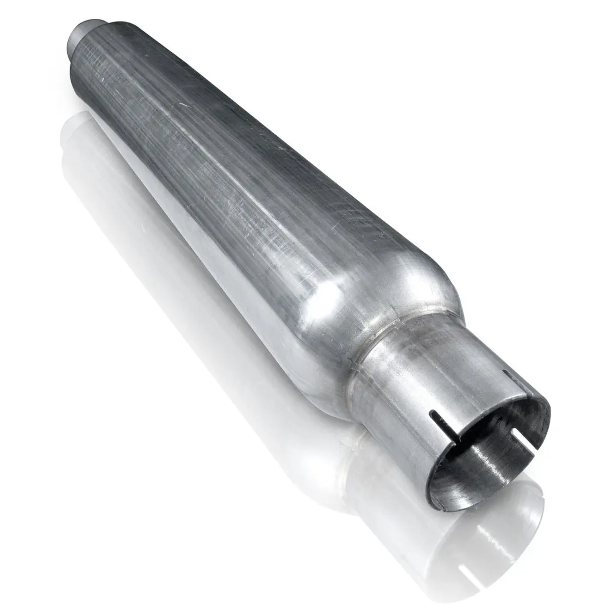 Smooth Tube Muffler Stainless Steel 1