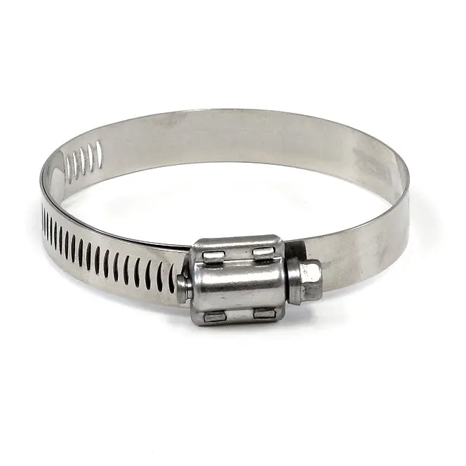 Hps Stainless Steel Worm Gear Liner Clamp Size 88 2Pc Pack 5-5/8" - 6-1/2" (130Mm-152Mm) 2