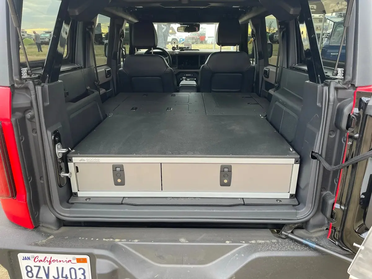 Stealth Sleep And Storage Package For Ford Bronco 2021-Present 6Th Gen. 4 Door 1