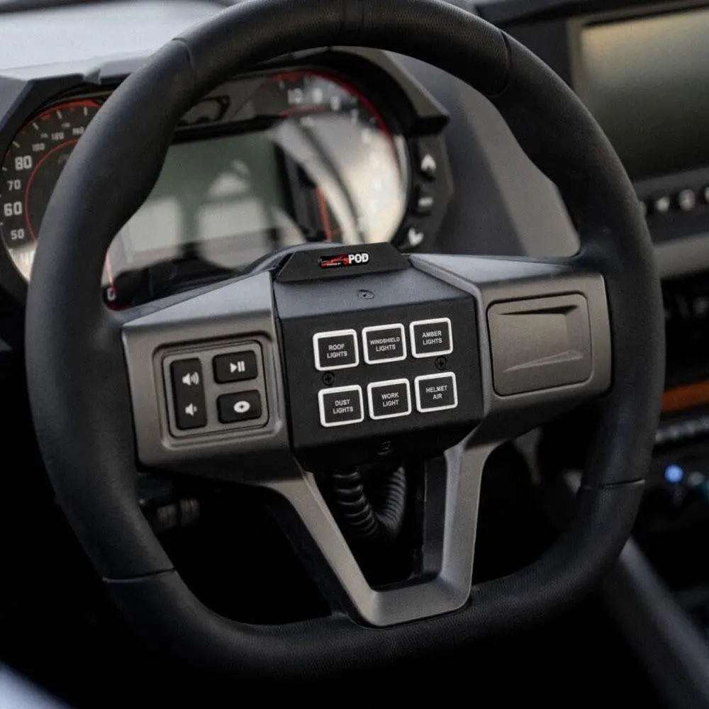 Sourcelt/Mini6 Steering Wheel Mount Kit - Polaris Rzr 1