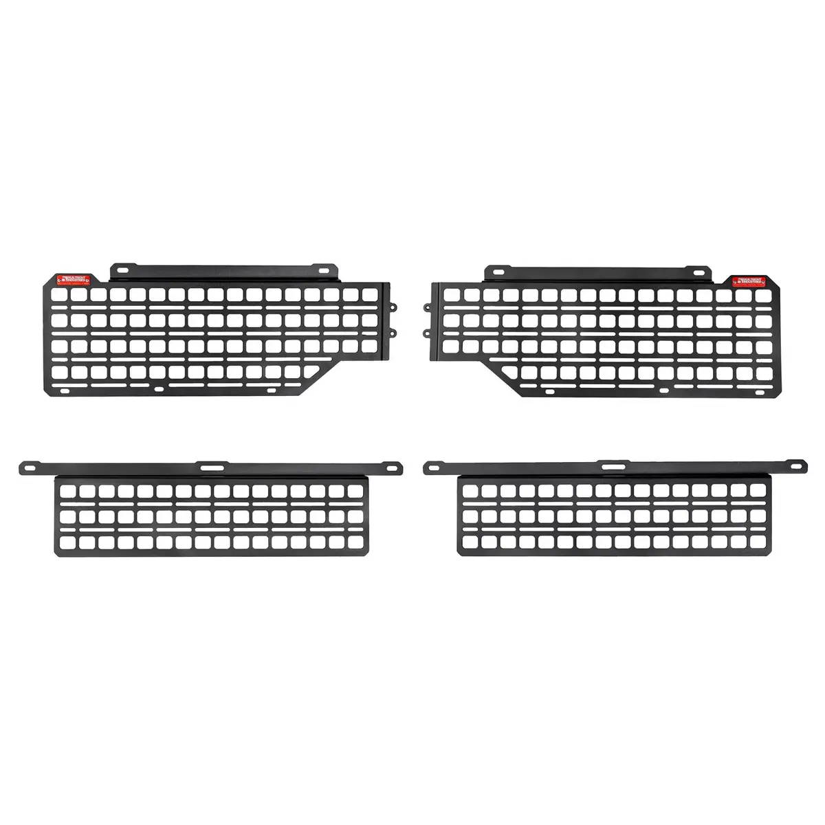 '05-'26 Toyota Tacoma Builtright Industries Bedside Rack System-4 Panel Kit 1