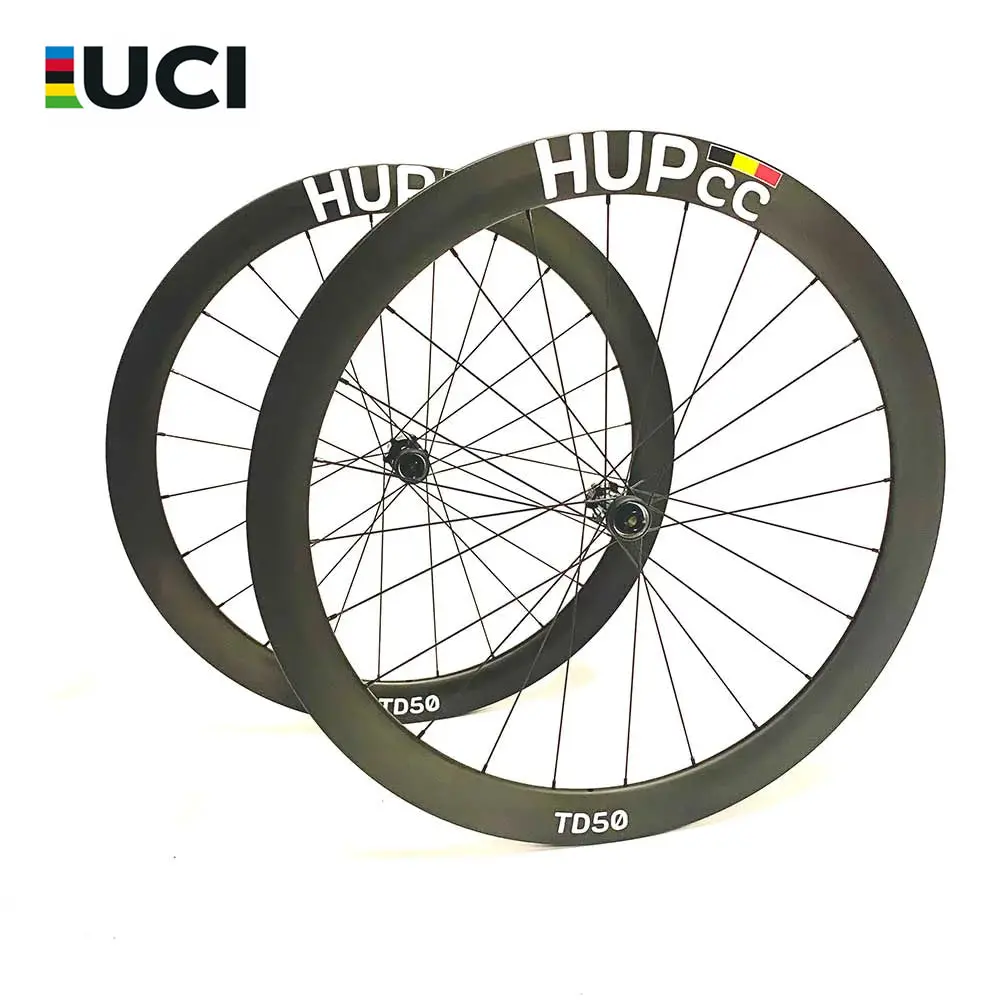 Hup Td50 Carbon Wheels - Uci Approved & British Cycling Legal 1