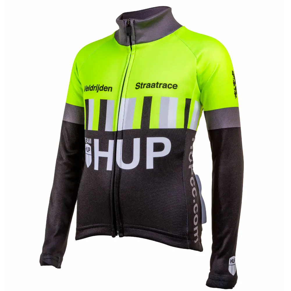 Team Hup Kids Winter Long Sleeved Cycling Jersey 1
