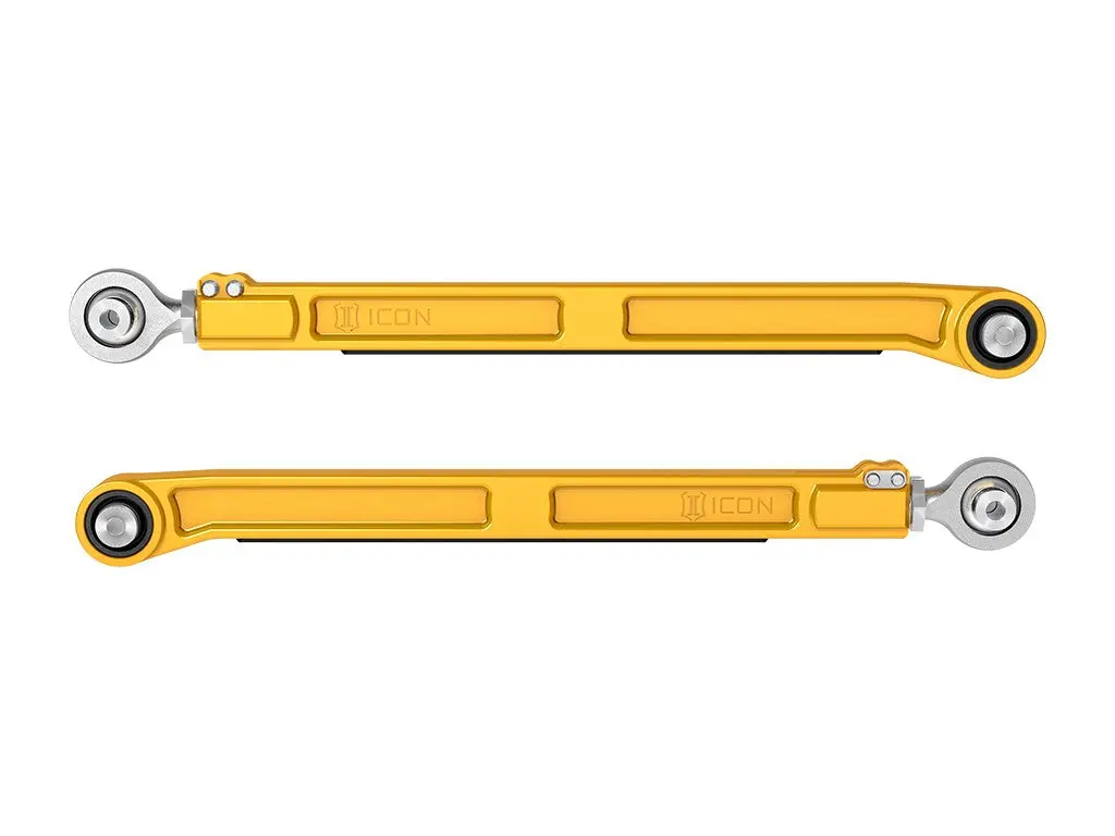 Billet Aluminum Upper And Lower Rear Link Kit - Anodized Gold 1