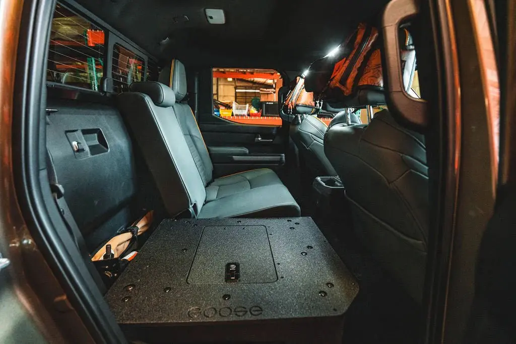 Toyota Tacoma - 2024-Present - 4Th Gen - Hybrid - Double Cab - Explore Series - Seat Delete Plate System - Second Row 2