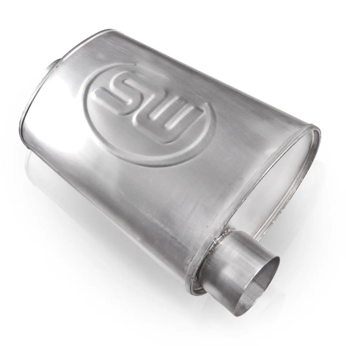 Turbo Chambered Muffler Stainless Steel 1